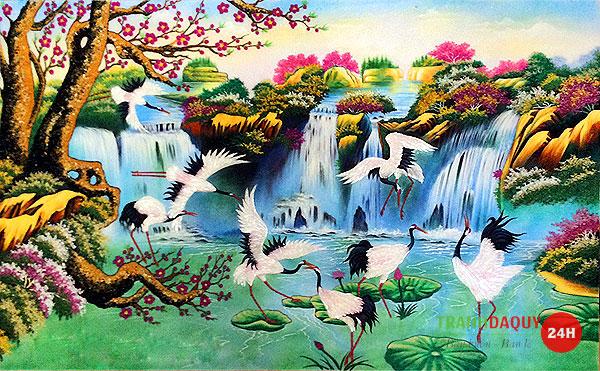 Tranh đá quý động vật TDQ-091