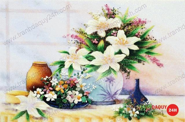 Tranh đá quý tĩnh vật TDQ-238