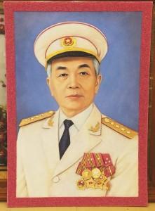 Tranh đá quý Bác Giáp TDQ-207