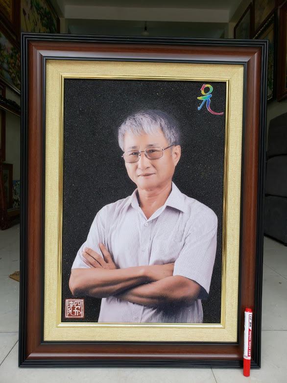 Tranh đá quý chân dung TDQ-232