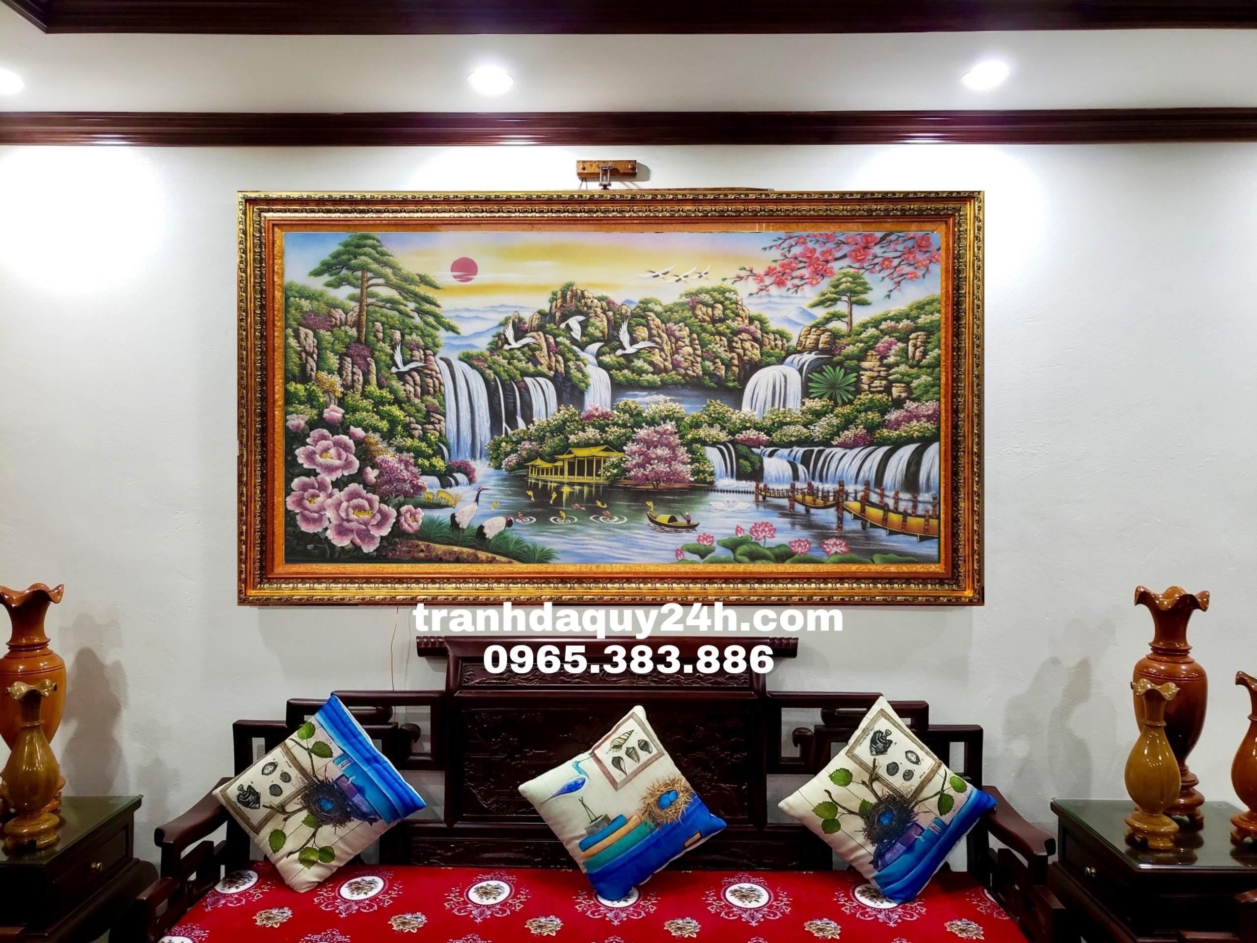 TRANH SƠN THỦY HỮU TÌNH TDQ-025
